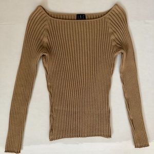 INC Ribbed Bateau Neck Sweater NWOT